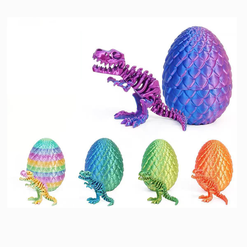 3D Printing Joint - Model figurin dinosaurus cetak 3D dengan