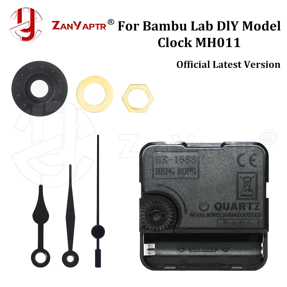 3D Printing Bambu - Untuk Bambu Lab Clock MH011 Maker's