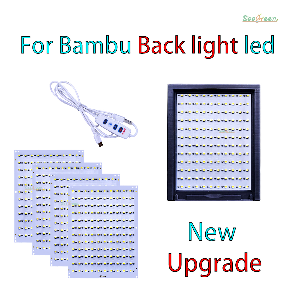 3D Printing Bambu - Untuk Bambu Lab Lithophane Led Panel