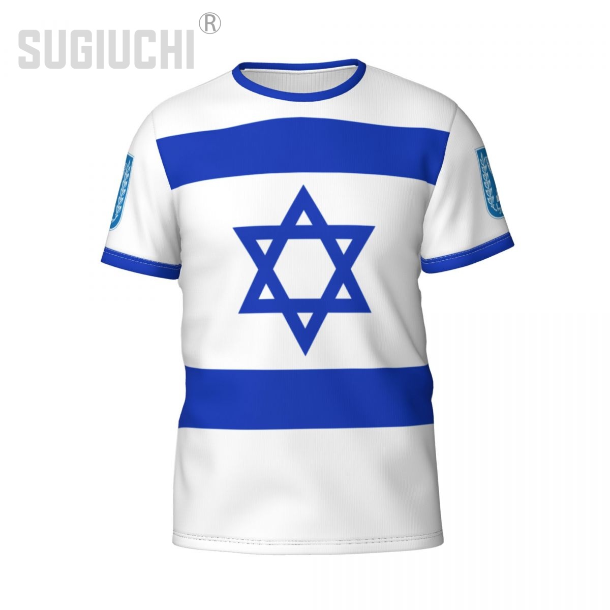 3D Printing Name - Kaos 3D Lambang Bendera Israel dengan