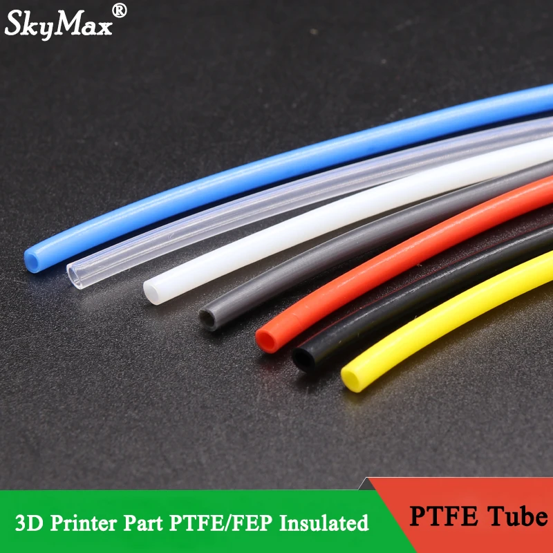 3D Printing Use - 1/5/10m 3D Printer bagian PTFE tabung