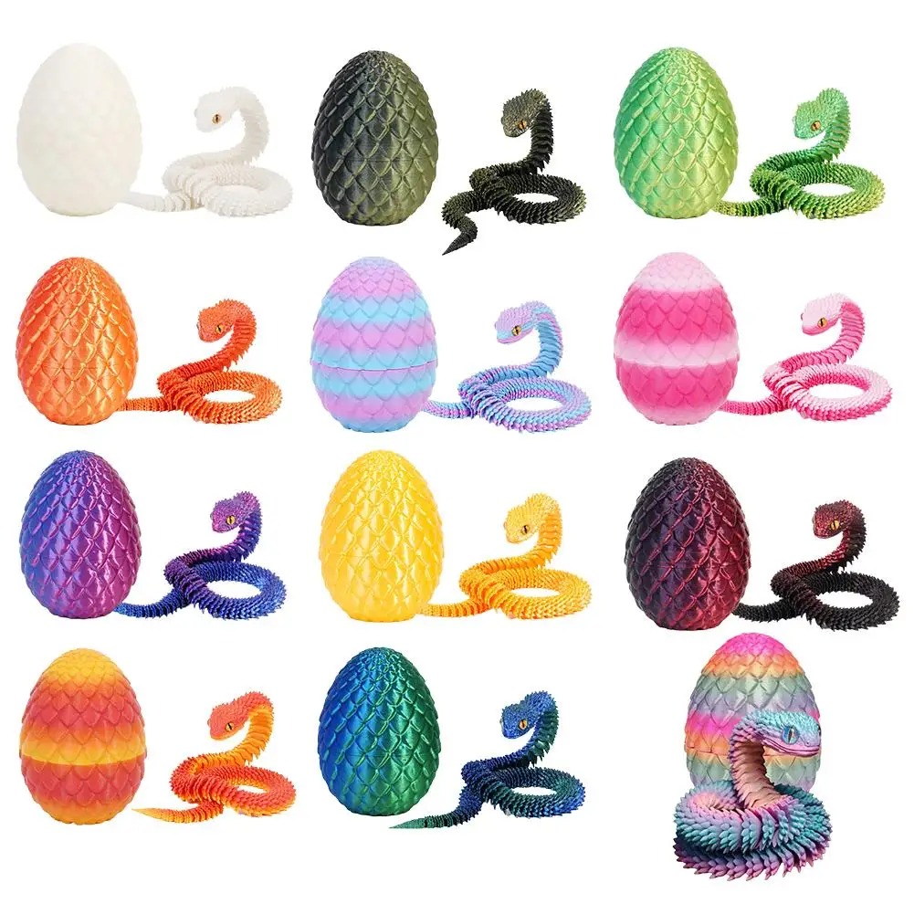 3D Printing Joint - Telur Naga Ular Keren Cetak 3D