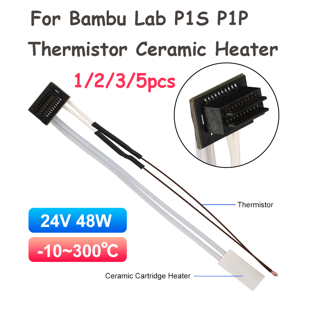 3D Printing Bambu - Pemanas Keramik Thermistor untuk Bambu Lab