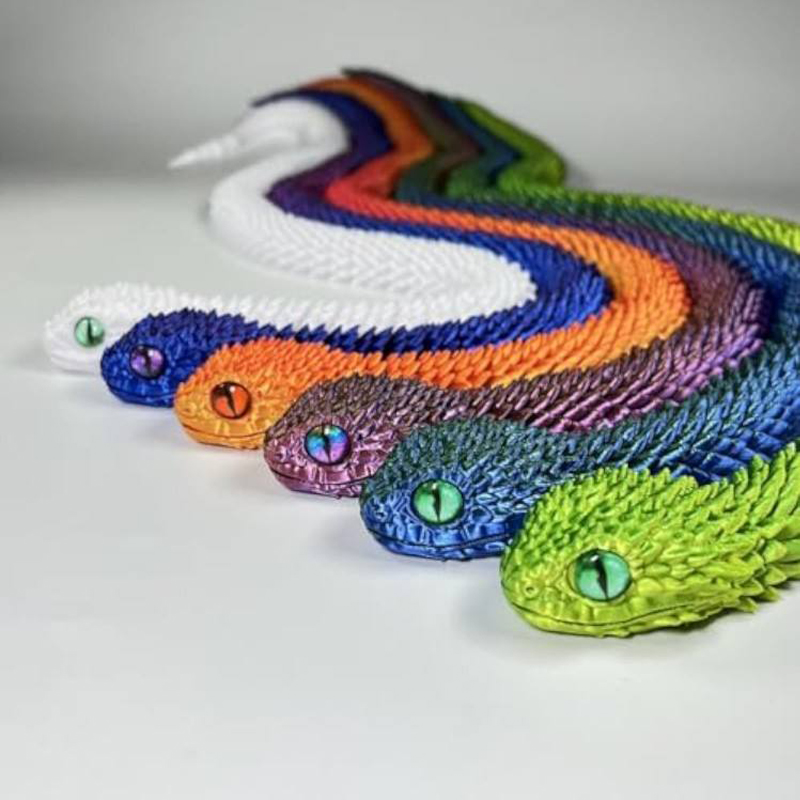 3D Printing Joint - Ular cetak 3D baru 2026, patung
