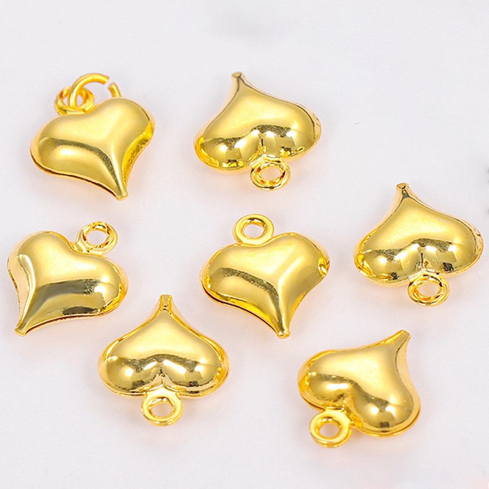 3D Printing Jewellery - 10 buah 18K emas Sepuh kuningan