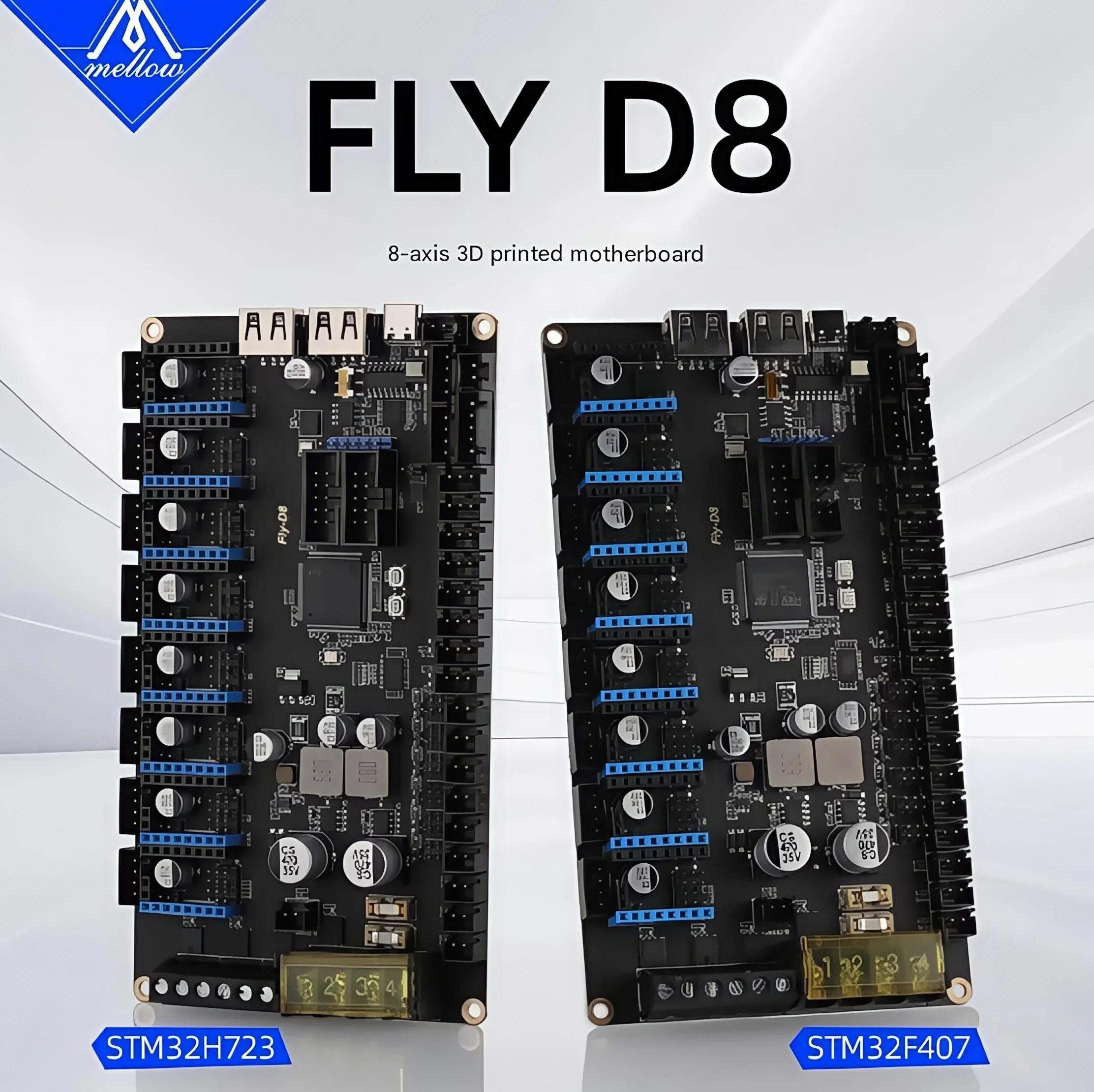 Mellow Fly 3D D8 8 - Motherboa - Motherboard 3D Printer ulasan dan harga