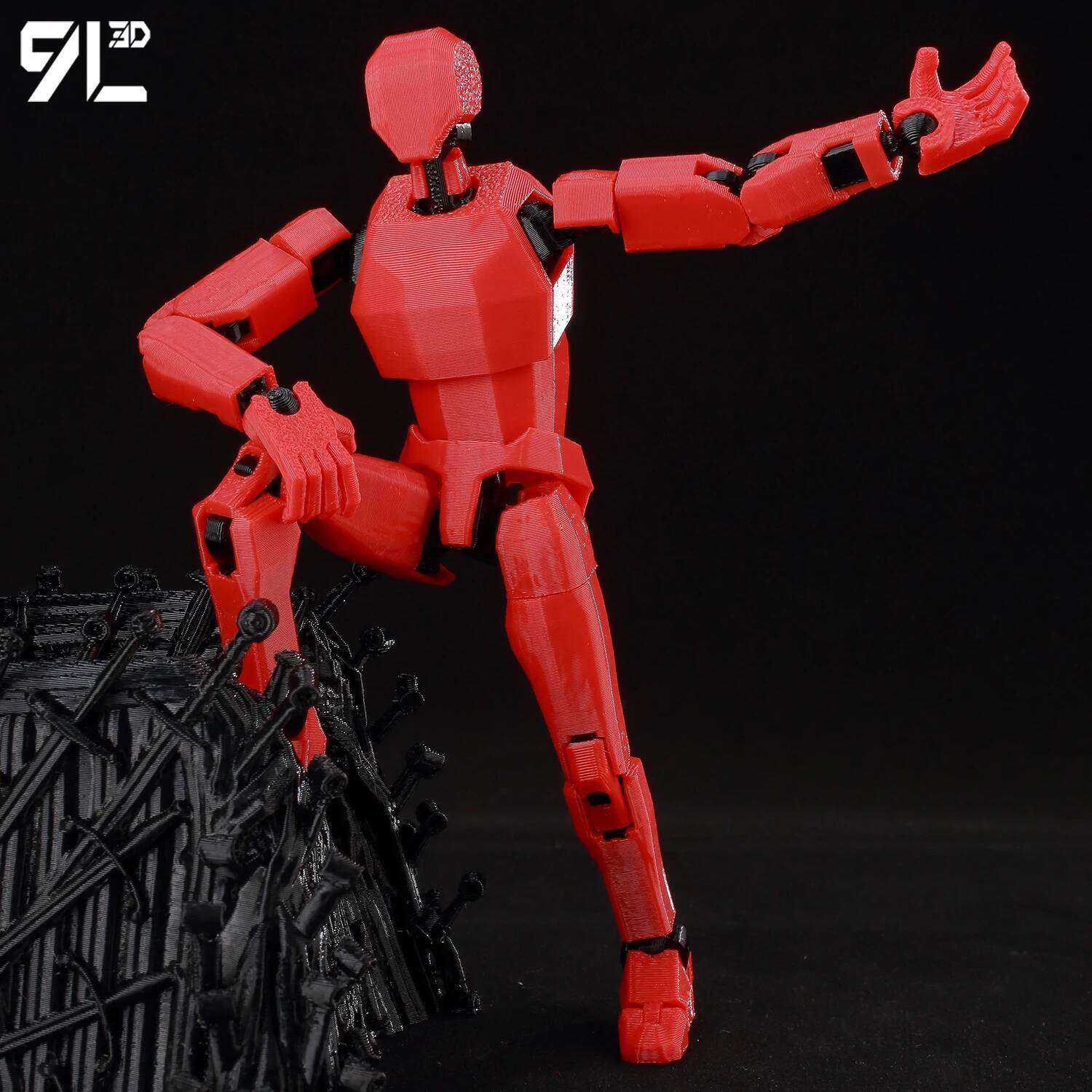 Figur Aksi 9L3D Printed Dummy1 - 3D Printing Joint ulasan dan harga