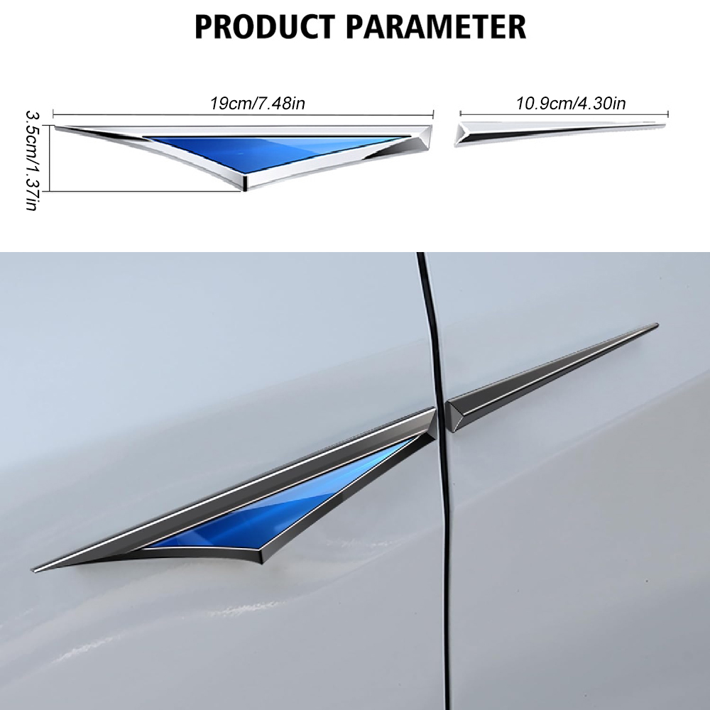 2PCS Stiker Mobil 3D Logam Aks - 3D Printing Car ulasan dan harga