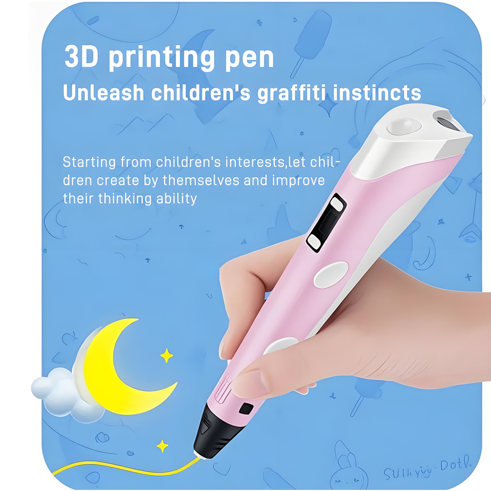 Pena 3D dengan Layar LCD Kompa - 3D Printing Use ulasan dan harga