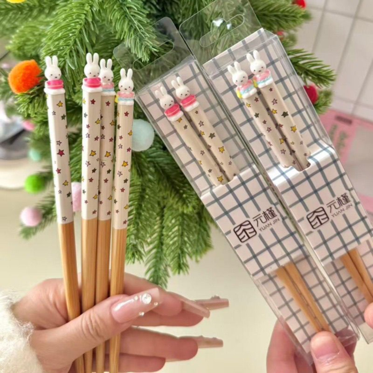 Set Sumpit Kelinci Miffy Kawai - 3D Printing Bambu ulasan dan harga