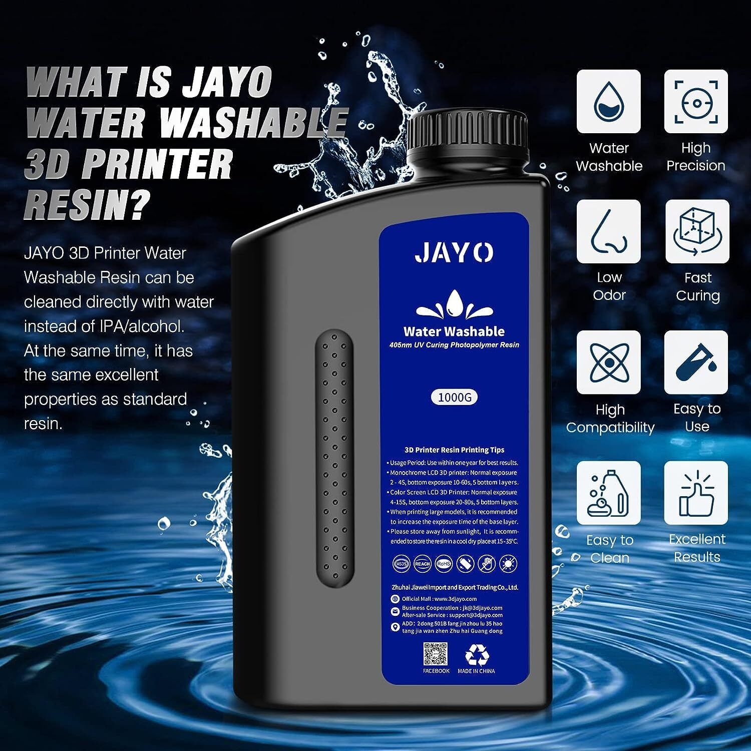 JAYO Resin Printer 3D Standar/ - Glue For 3D Printing ulasan dan harga