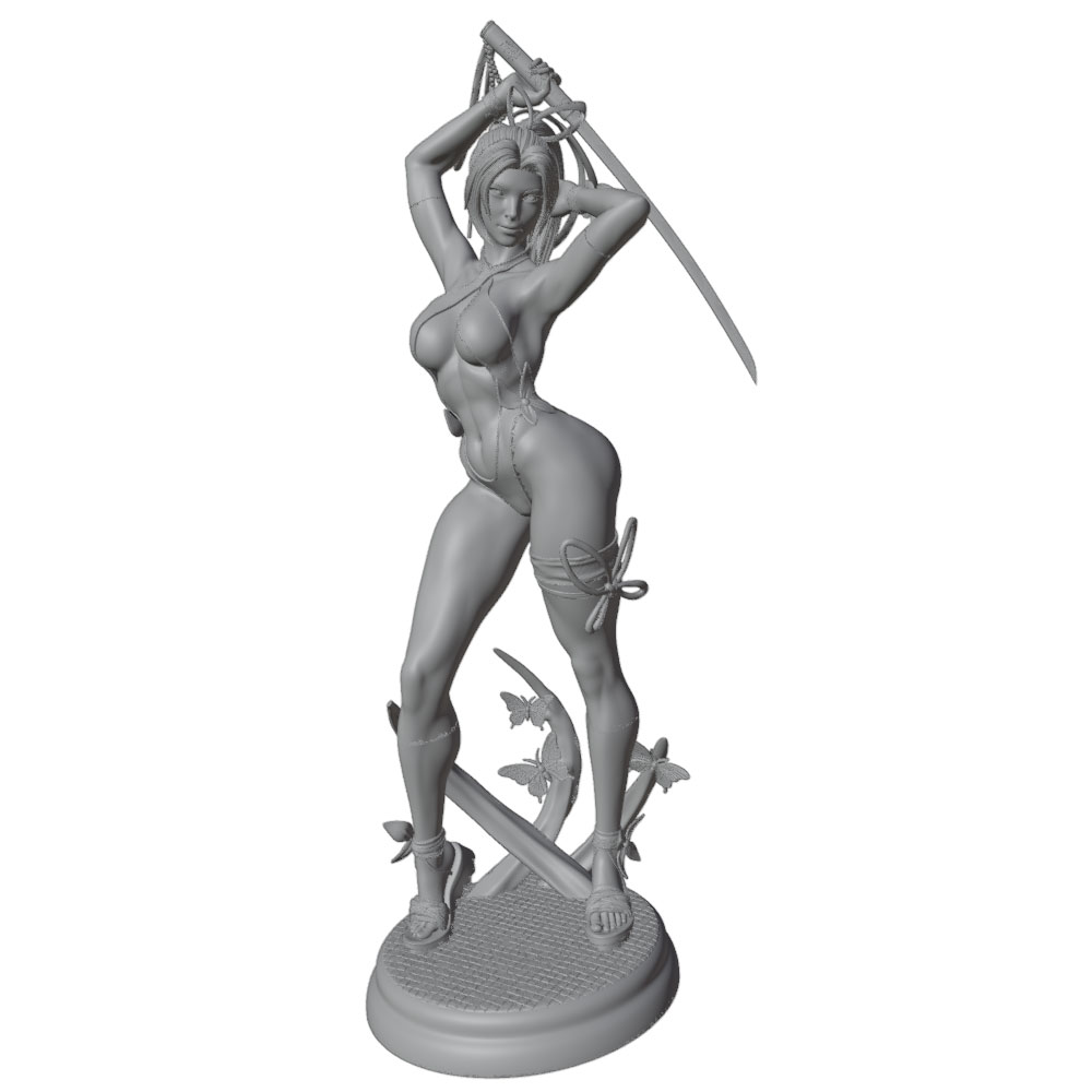 1/24 Perempuan 	 Kit Model Res - 3D Printing For Dummies ulasan dan harga