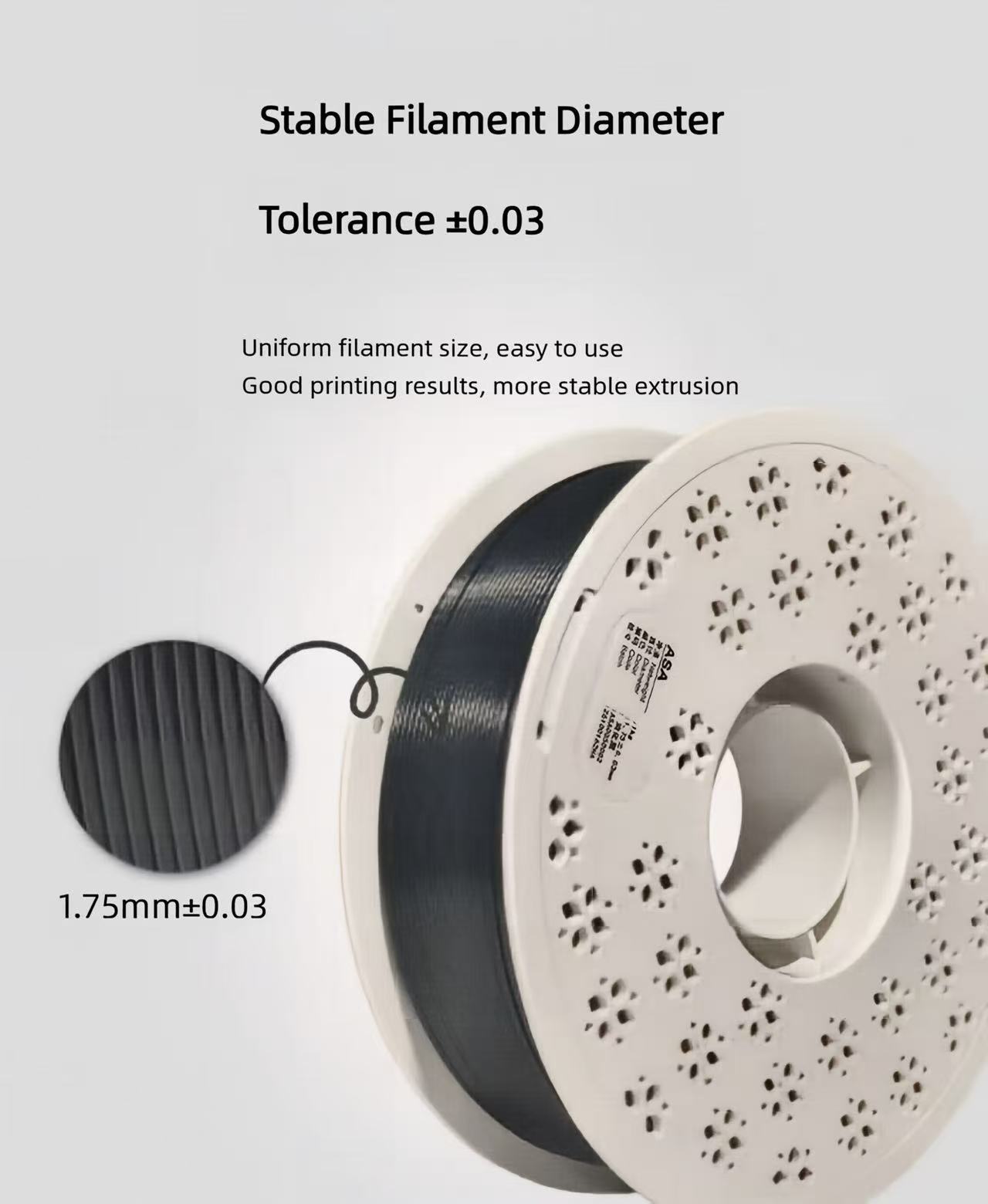 Filamen ASA 1.75mm 1KG Tahan U - Asa Filament Outdoor ulasan dan harga