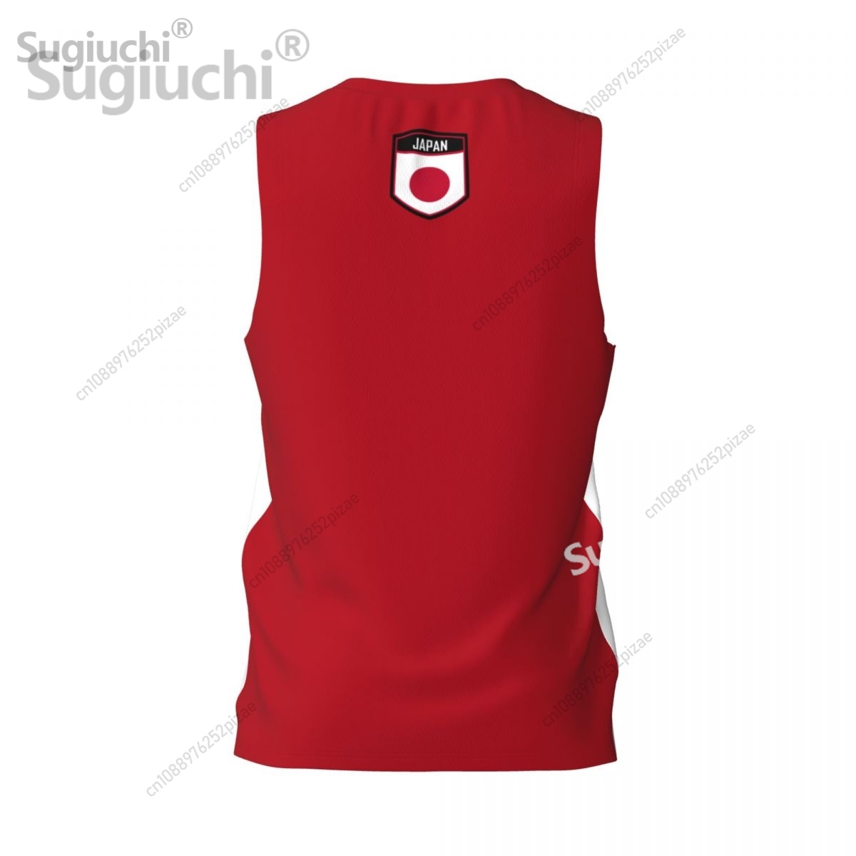 Kaos Olahraga Bendera Jepang 3 - 3D Printing Name ulasan dan harga