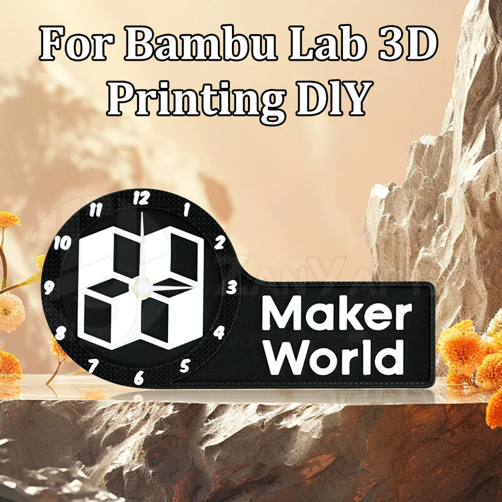 Untuk Bambu Lab Clock MH011 Ma - 3D Printing Bambu ulasan dan harga
