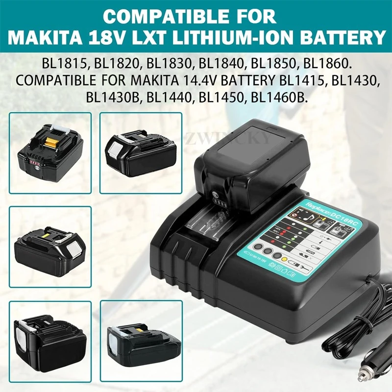 Pengisi Daya Mobil 3A Baterai  - Makita Drill Hp1640 ulasan dan harga