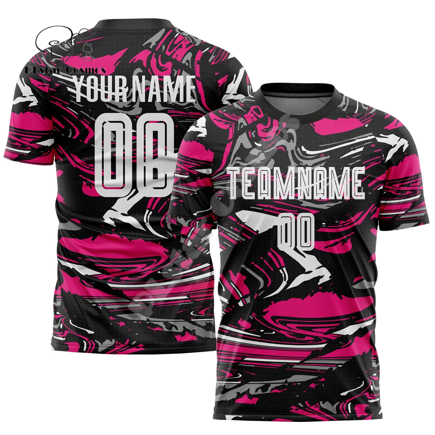 T-shirt lengan pendek Streetwe - 3D Printing Name ulasan dan harga