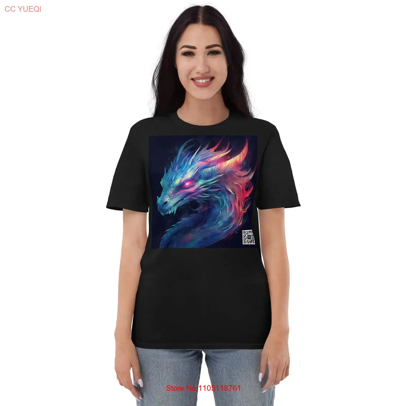 Kaos Dragon dengan kode QR AR  - 3D Printing Qr Code ulasan dan harga