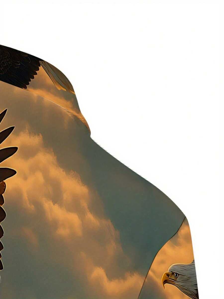 Soaring Eagle 3D Print Kemeja  - 3D Printing Eagle ulasan dan harga