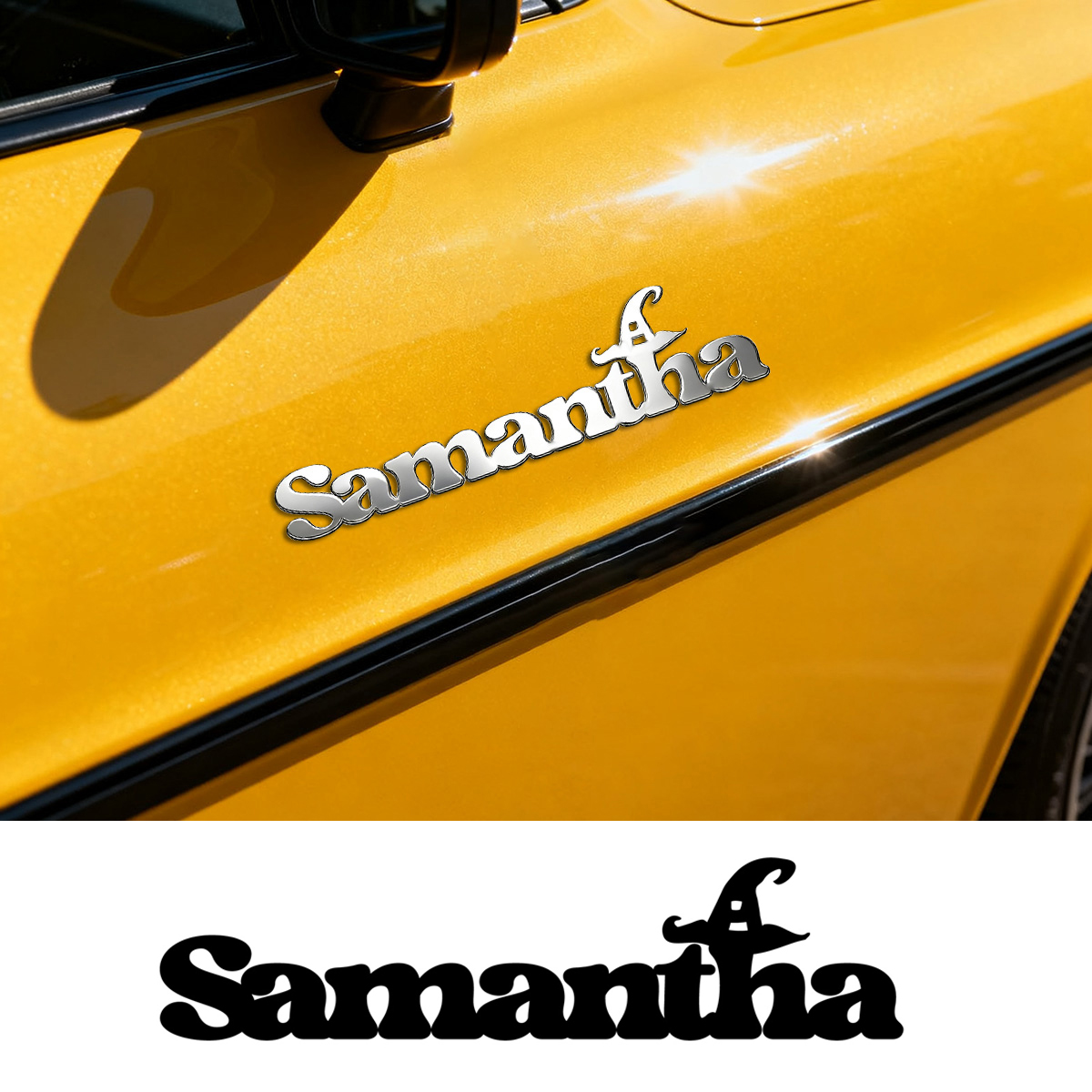 Stiker Emblem Balap Mobil 3D L - 3D Printing Car ulasan dan harga