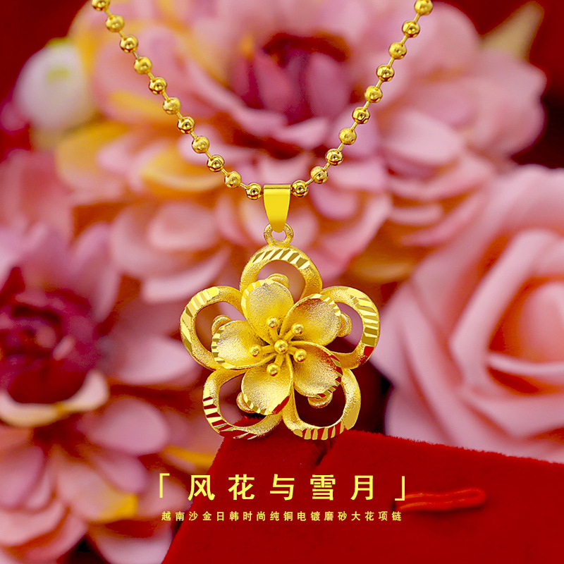 999 Liontin Bunga Matahari Ema - 3D Printing Jewellery ulasan dan harga