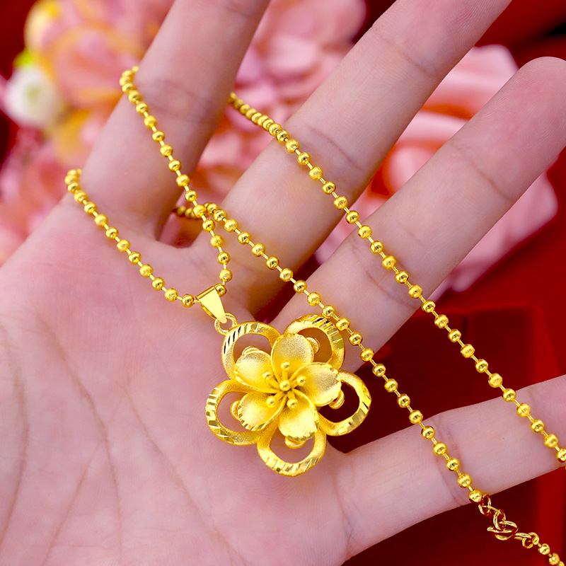 999 Liontin Bunga Matahari Ema - 3D Printing Jewellery ulasan dan harga