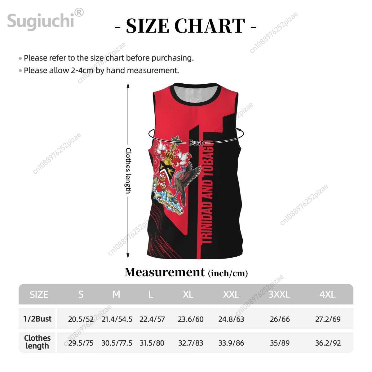 Kaos Olahraga Bendera 3D Trini - 3D Printing Name ulasan dan harga