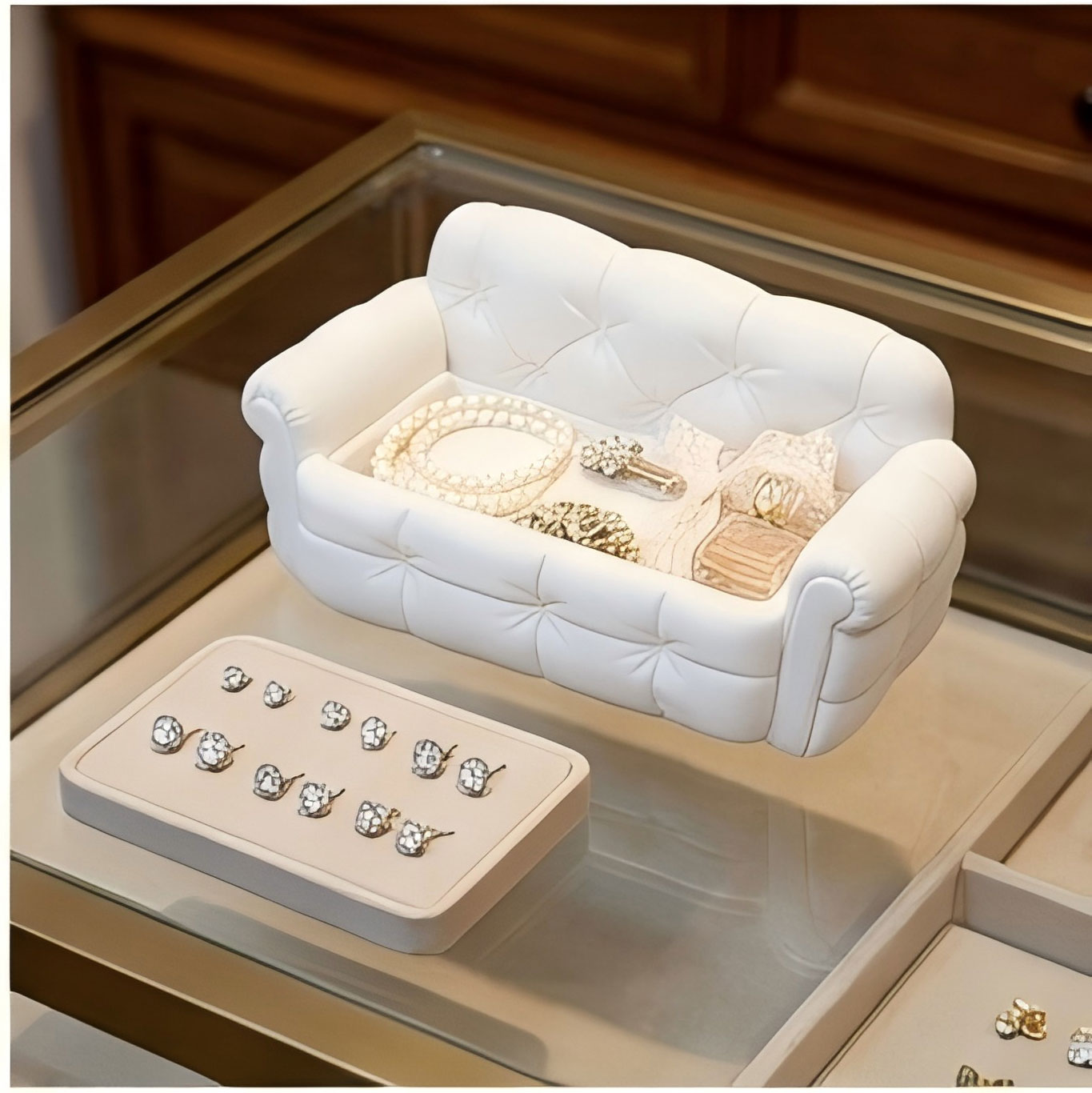 Baki Penyimpanan Perhiasan Sof - 3D Printing Jewellery ulasan dan harga