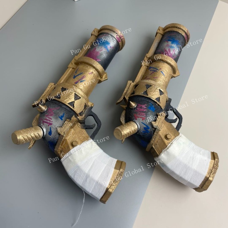 28Cm/11,02in Jinx Pistol Dises - 3D Printing Use ulasan dan harga