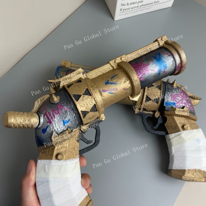 28Cm/11,02in Jinx Pistol Dises - 3D Printing Use ulasan dan harga