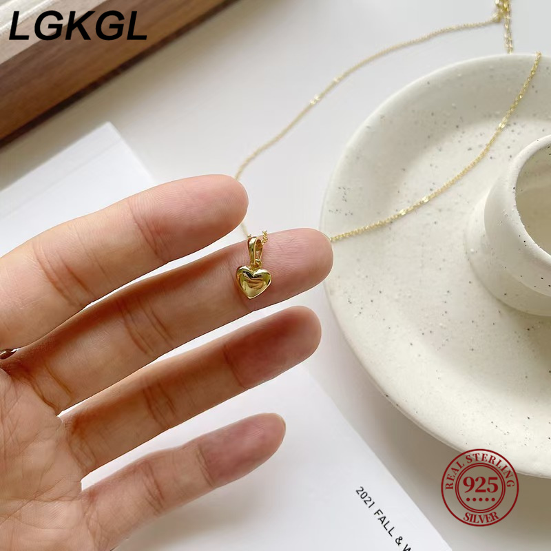 LGKGL S925 Perak Murni 14K Kal - 3D Printing Jewellery ulasan dan harga