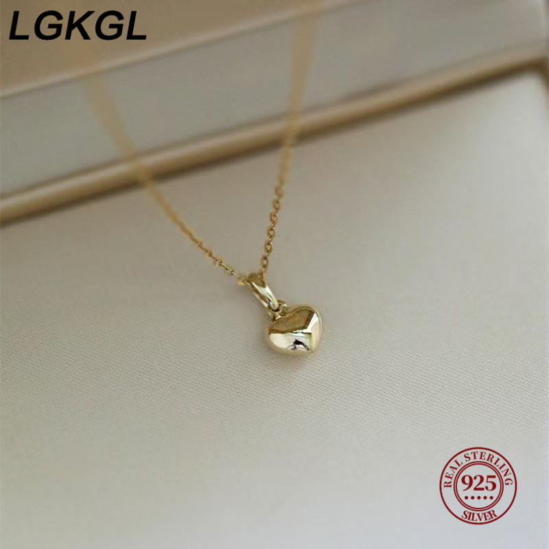 LGKGL S925 Perak Murni 14K Kal - 3D Printing Jewellery ulasan dan harga