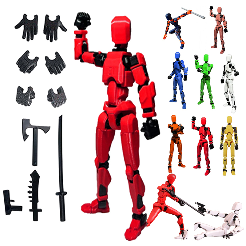 1PCS Boneka Artikulasi 13 Send - 3D Printing For Dummies ulasan dan harga