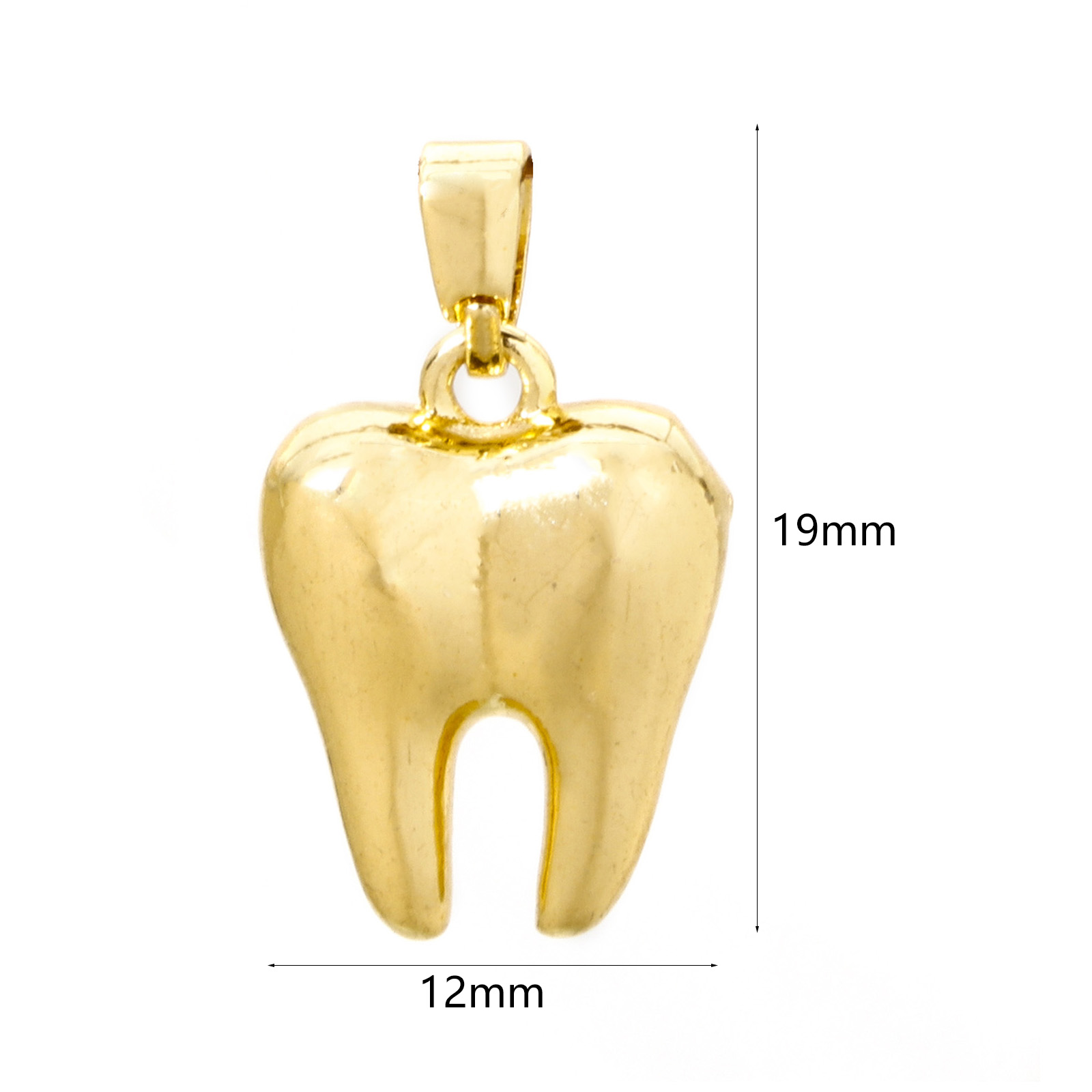 2 buah jimat kuningan Mini war - 3D Printing Jewellery ulasan dan harga