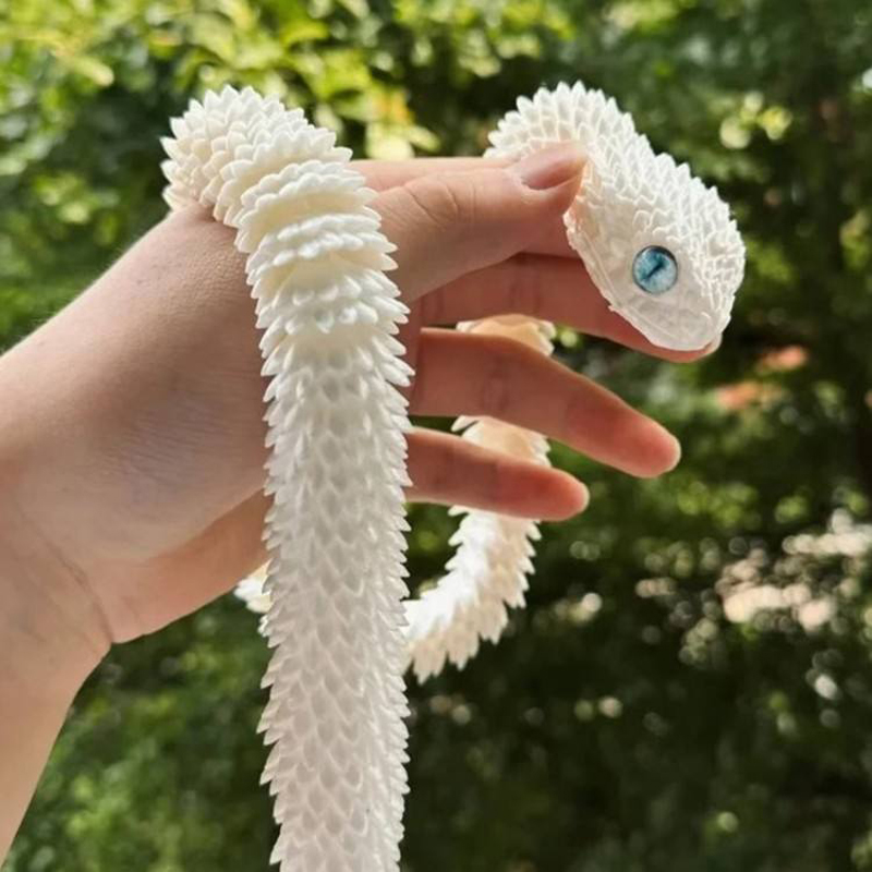 Patung Ular Realistis Cetak 3D - 3D Printing Joint ulasan dan harga