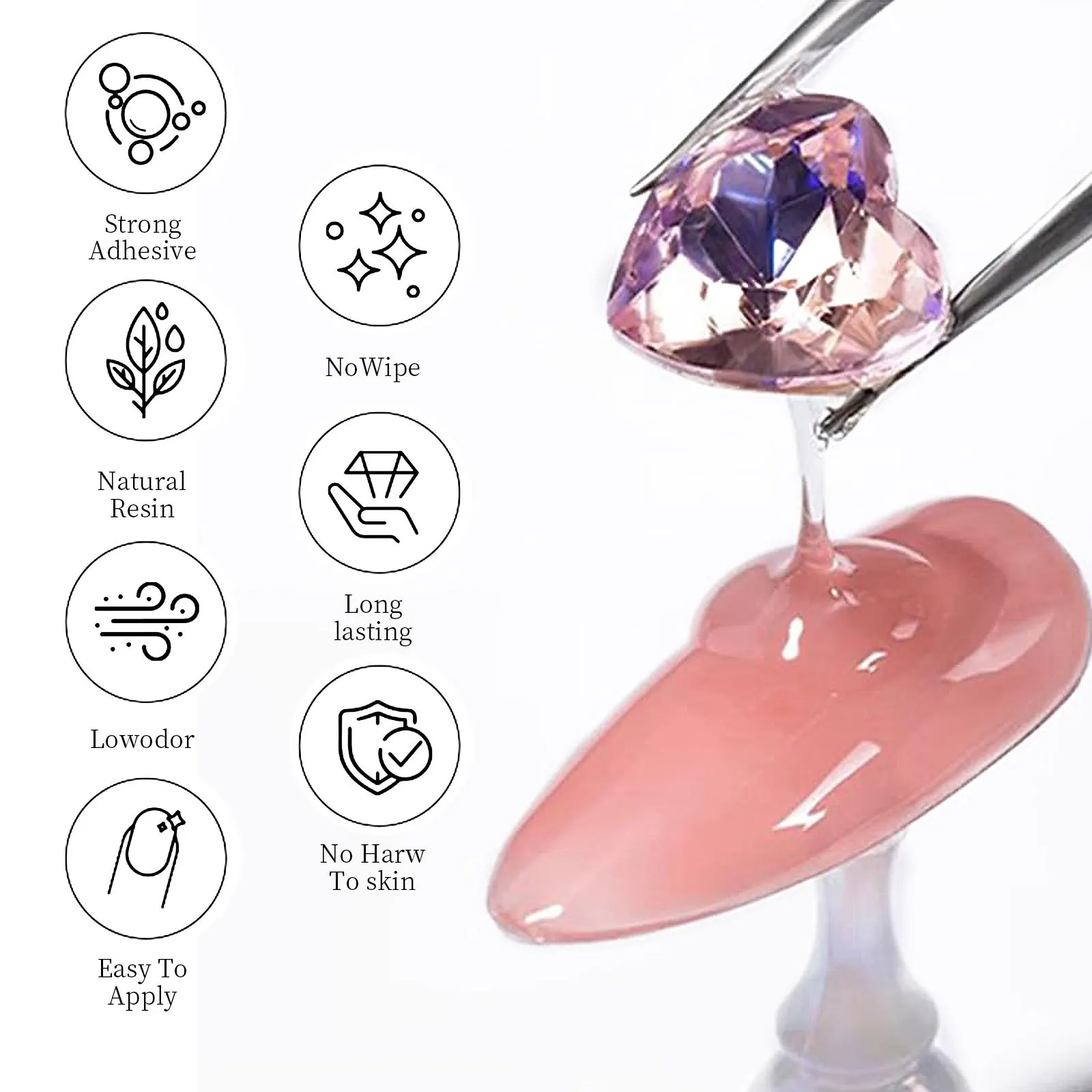 Gel lem berlian imitasi kuku u - 3D Printing Jewellery ulasan dan harga