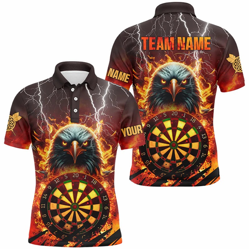 Kaus Polo Pola Elang Naga Kera - 3D Printing Eagle ulasan dan harga