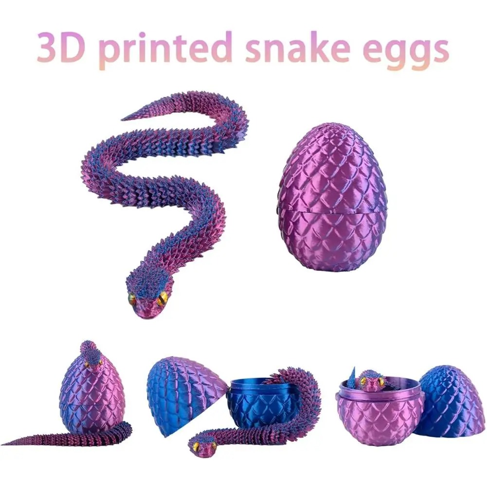 Telur Naga Ular Keren Cetak 3D - 3D Printing Joint ulasan dan harga