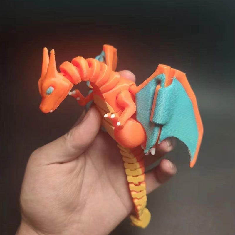 Figur Anime Pokémon Charizard  - 3D Printing Joint ulasan dan harga
