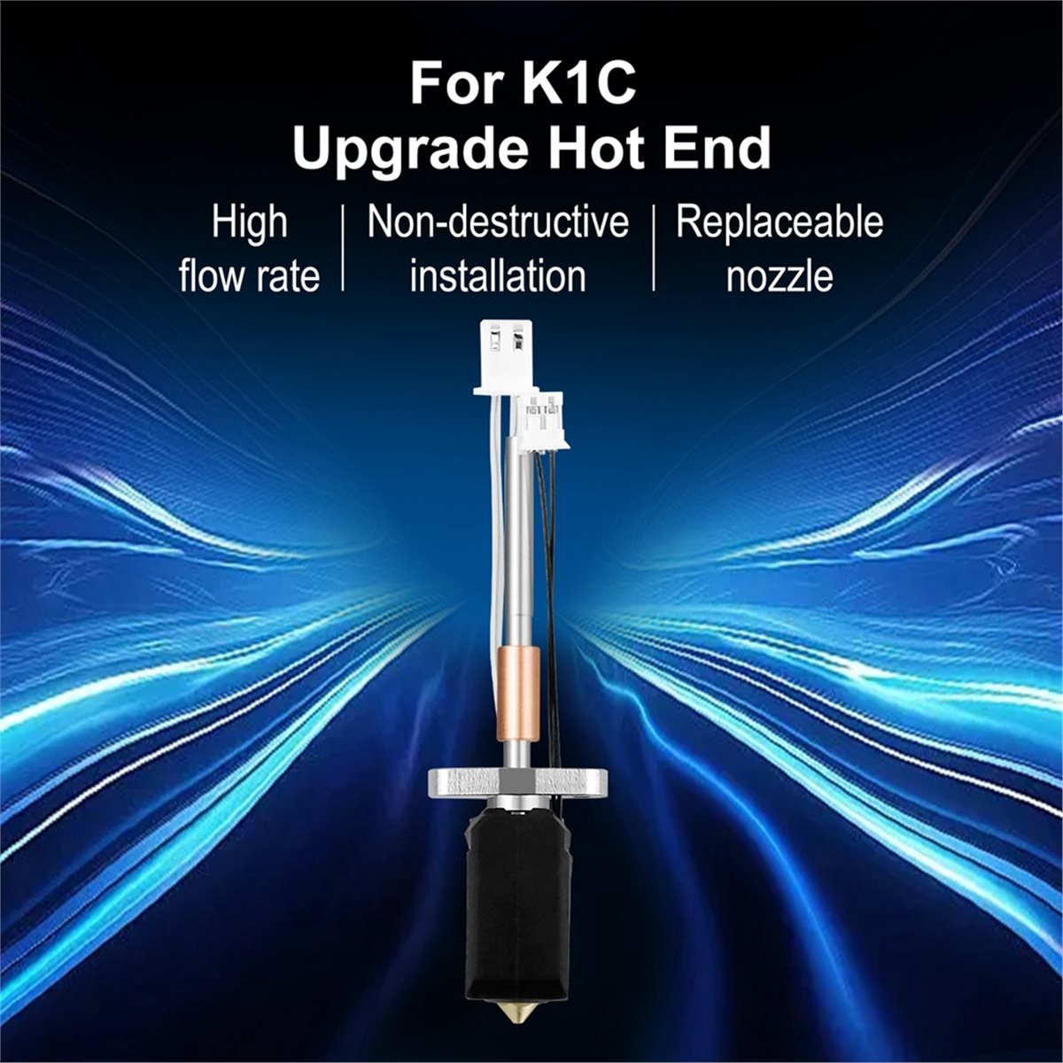 Kit Hotend Upgrade untuk K1C H - 3D Printing Use ulasan dan harga