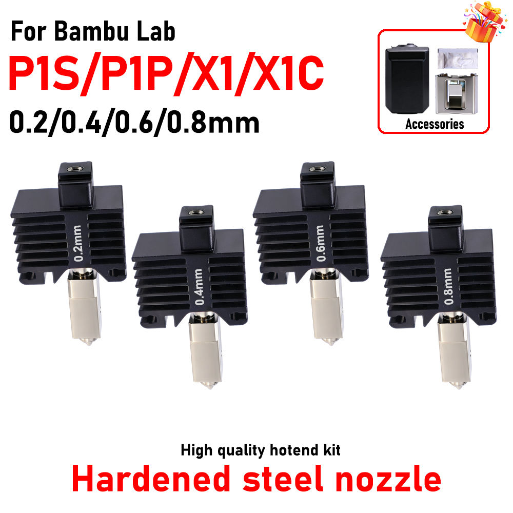 Hotend Untuk Bambu Lab P1P X1C - 3D Printing Bambu ulasan dan harga
