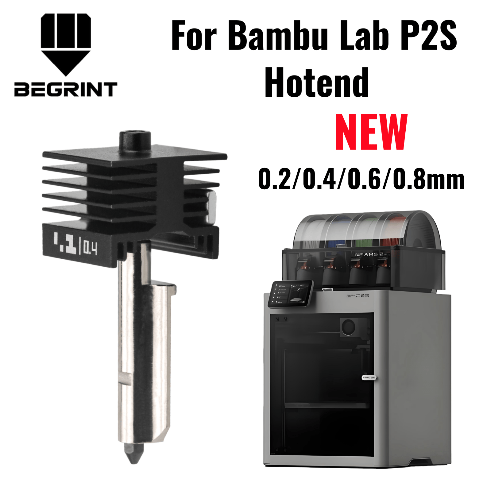 Untuk Bambu Lab P2S X2D Hotend - 3D Printing Bambu ulasan dan harga