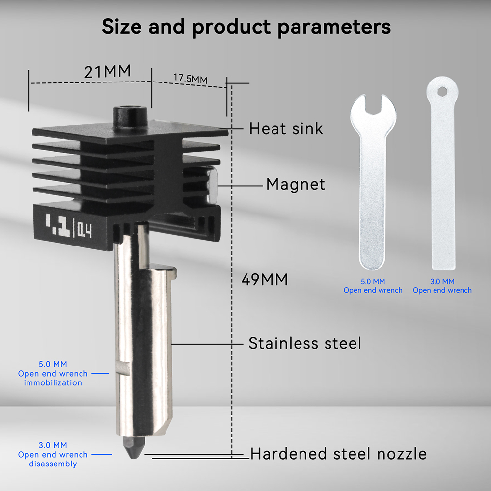 Untuk Bambu Lab P2S X2D Hotend - 3D Printing Bambu ulasan dan harga