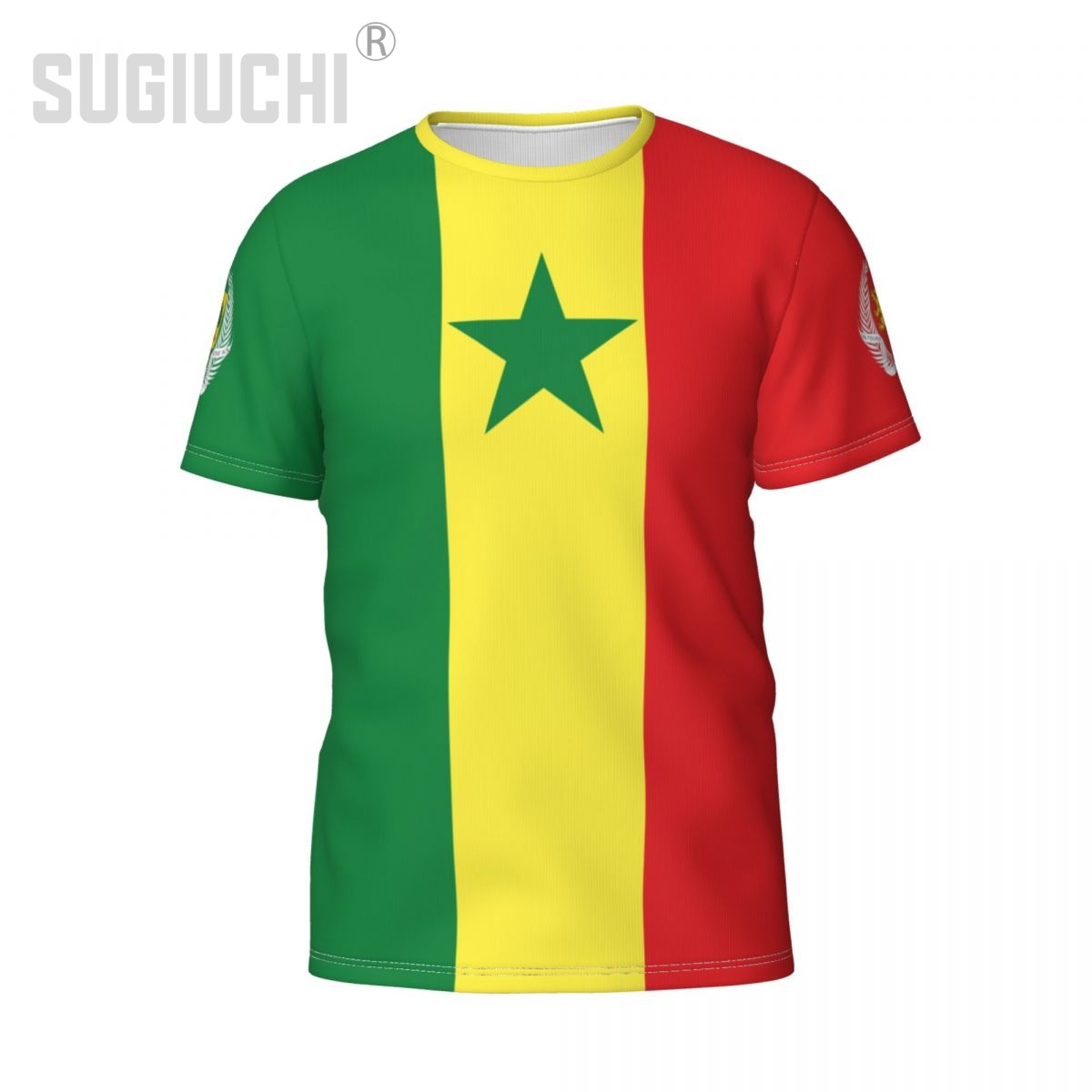 Kaos 3D Lambang Bendera Senega - 3D Printing Name ulasan dan harga