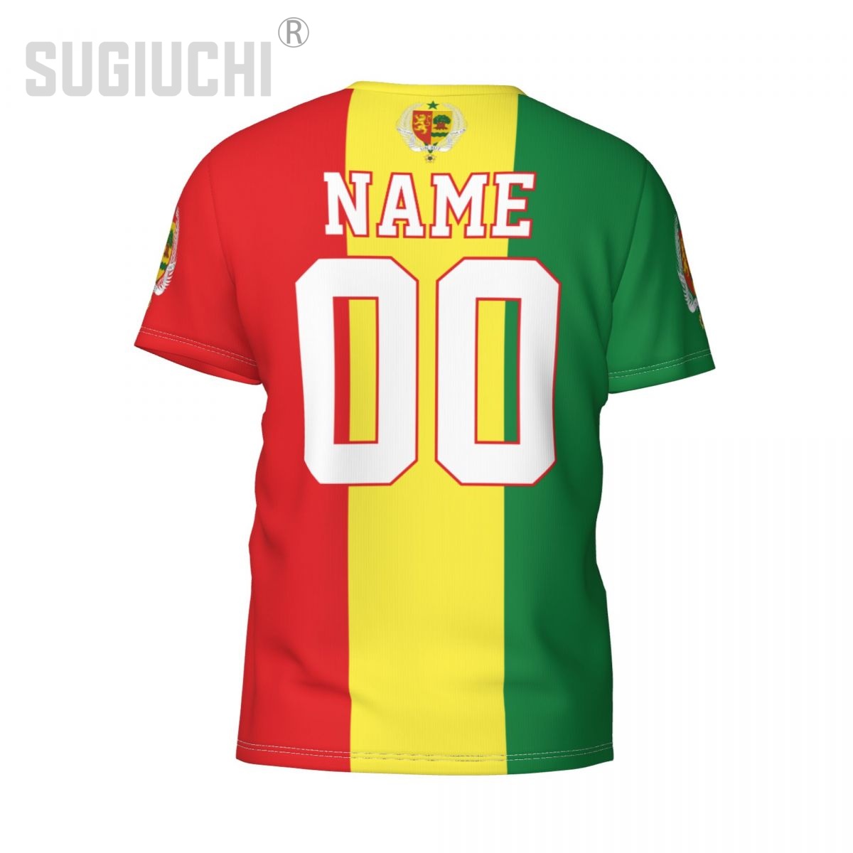Kaos 3D Lambang Bendera Senega - 3D Printing Name ulasan dan harga