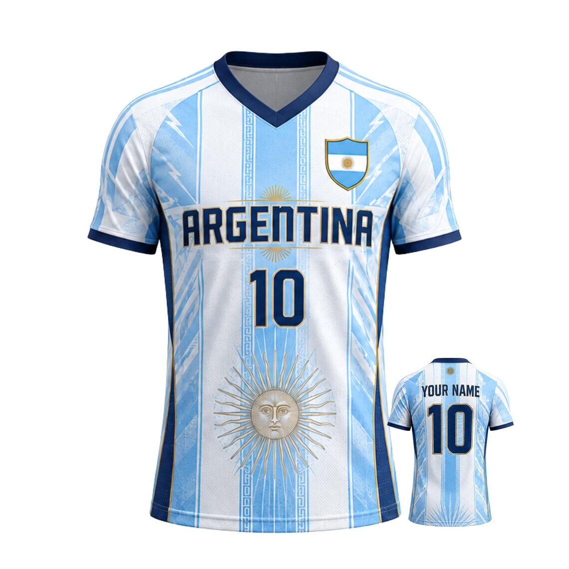 Jersey Sepak Bola Irak, Kaos S - 3D Printing Name ulasan dan harga