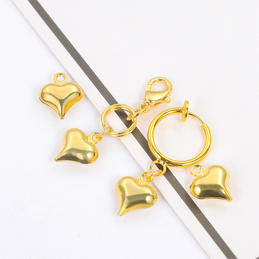 10 buah 18K emas Sepuh kuninga - 3D Printing Jewellery ulasan dan harga