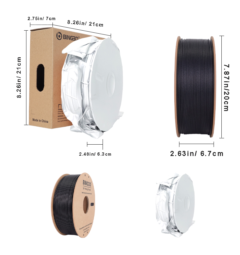 Filamen Printer 3D Bing ASA-CF - Asa Filament Outdoor ulasan dan harga