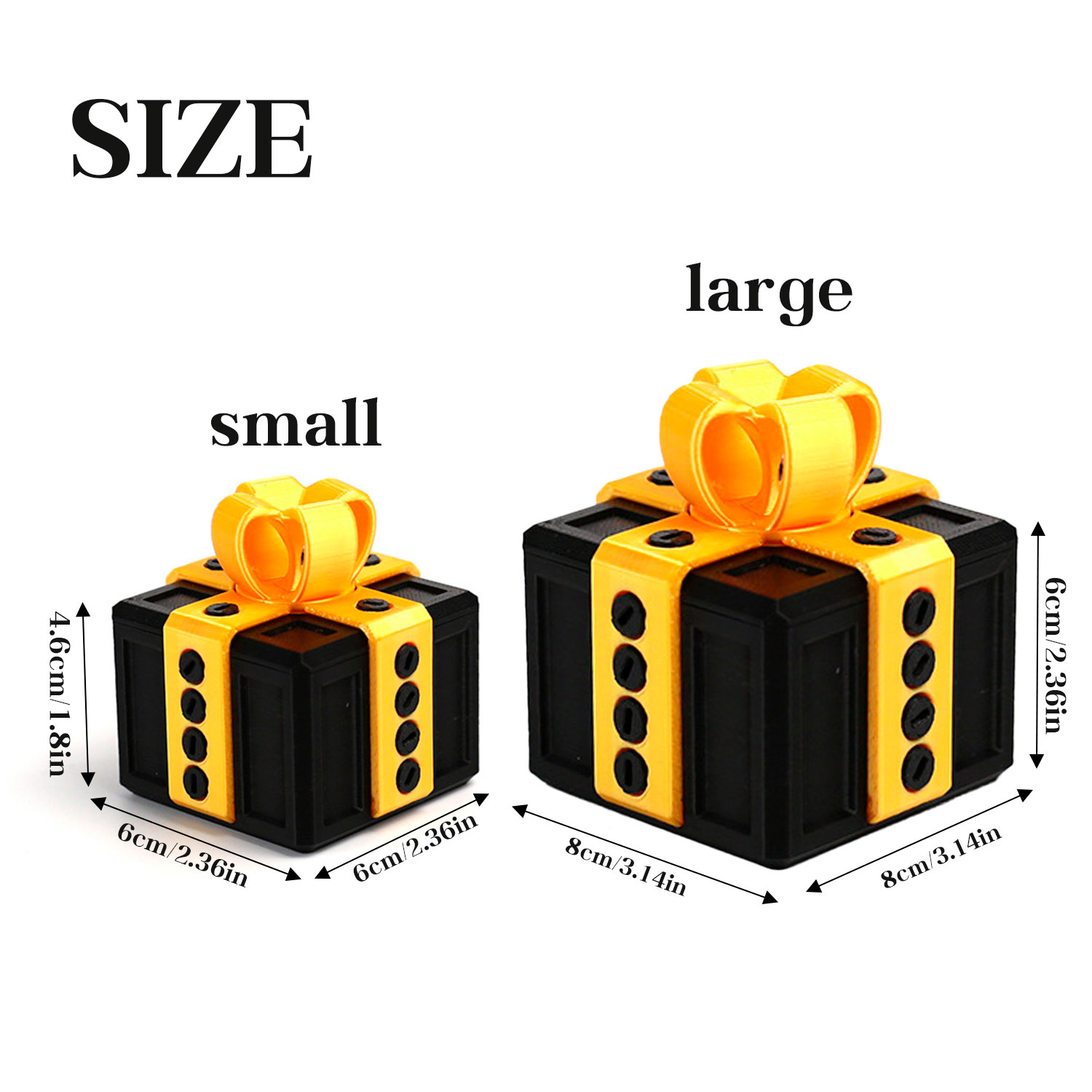 Kotak Hadiah Cetak 3D yang Men - Enclosure 3D Printing ulasan dan harga